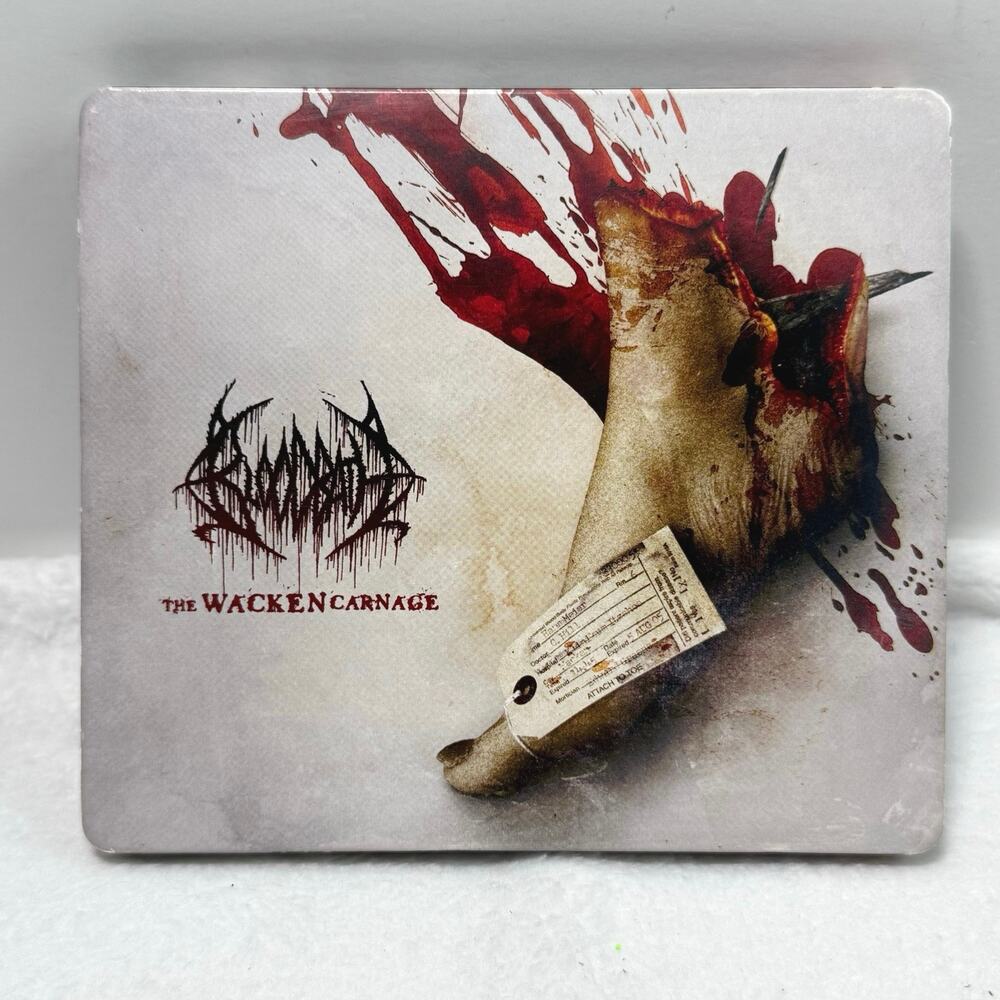 Bloodbath The Wacken Carnage CD DVD 2008 Peaceville Death Metal Live Germany